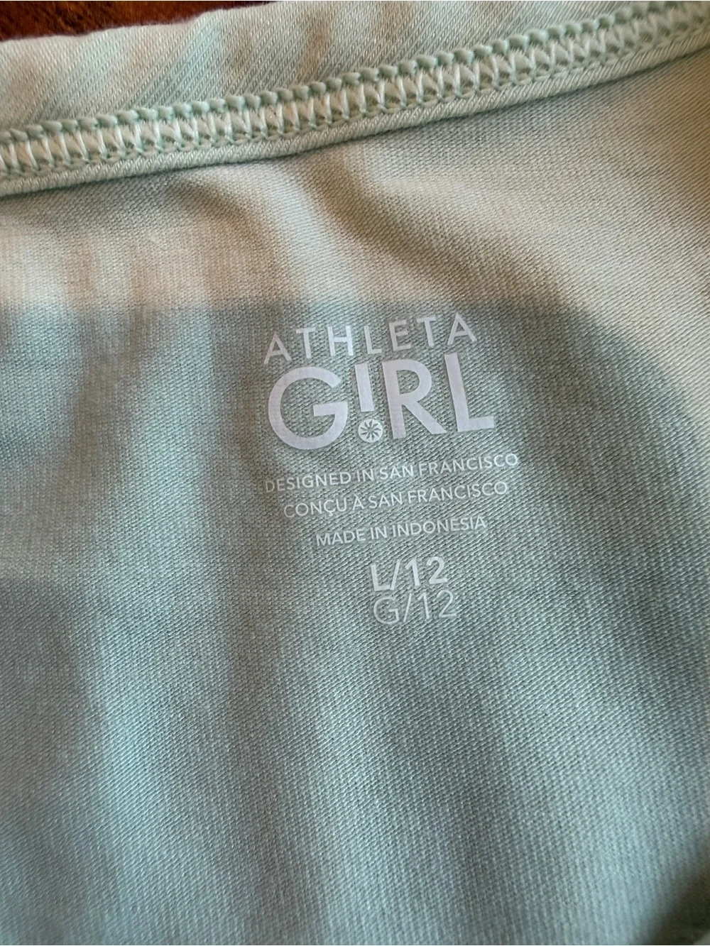 Athleta Girl Mint Green Set